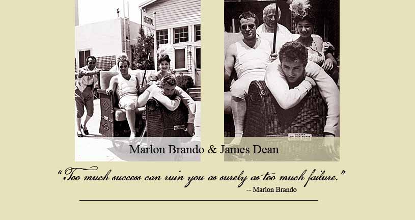Marlon Brando, James Dean