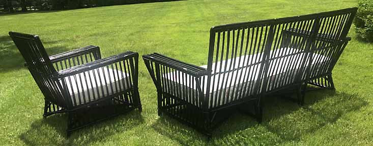 Antique Wicker Set