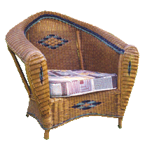 American antique wicker, antique wicker,Bar Harbor, Stick 
                       Wicker,Art Deco, Lloyd loom