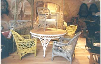 American antique wicker, antique wicker, Victorian, Bar Harbor, Stick Wicker, Art Deco