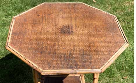 Antique Bamboo Table