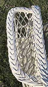 antique wicker chair