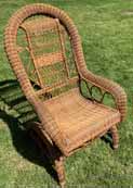Antique Wicker Chair