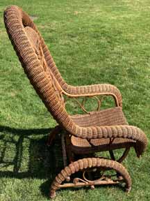 Antique Wicker Chair