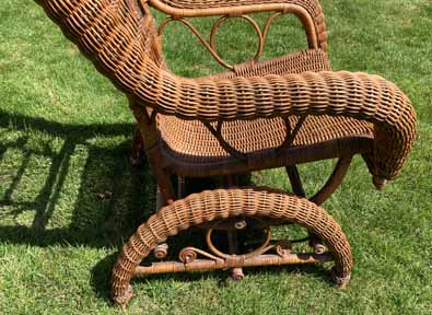 Antique Wicker Chair