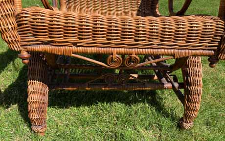 Antique Wicker Chair