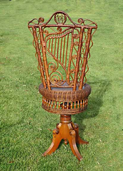 Antique Wicker Chair