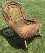 Antique Wicker Chair
