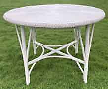 Antique Wicker Dining Chairs