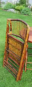 Antique Bamboo Dining Set