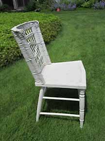 Antique Wicker Dining Chairs