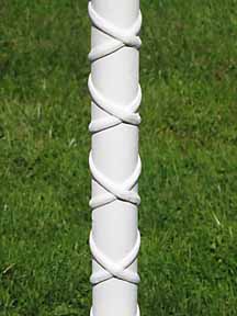 Antique Wicker Stanchions