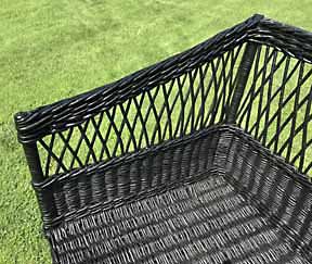 Antique Wicker Swing