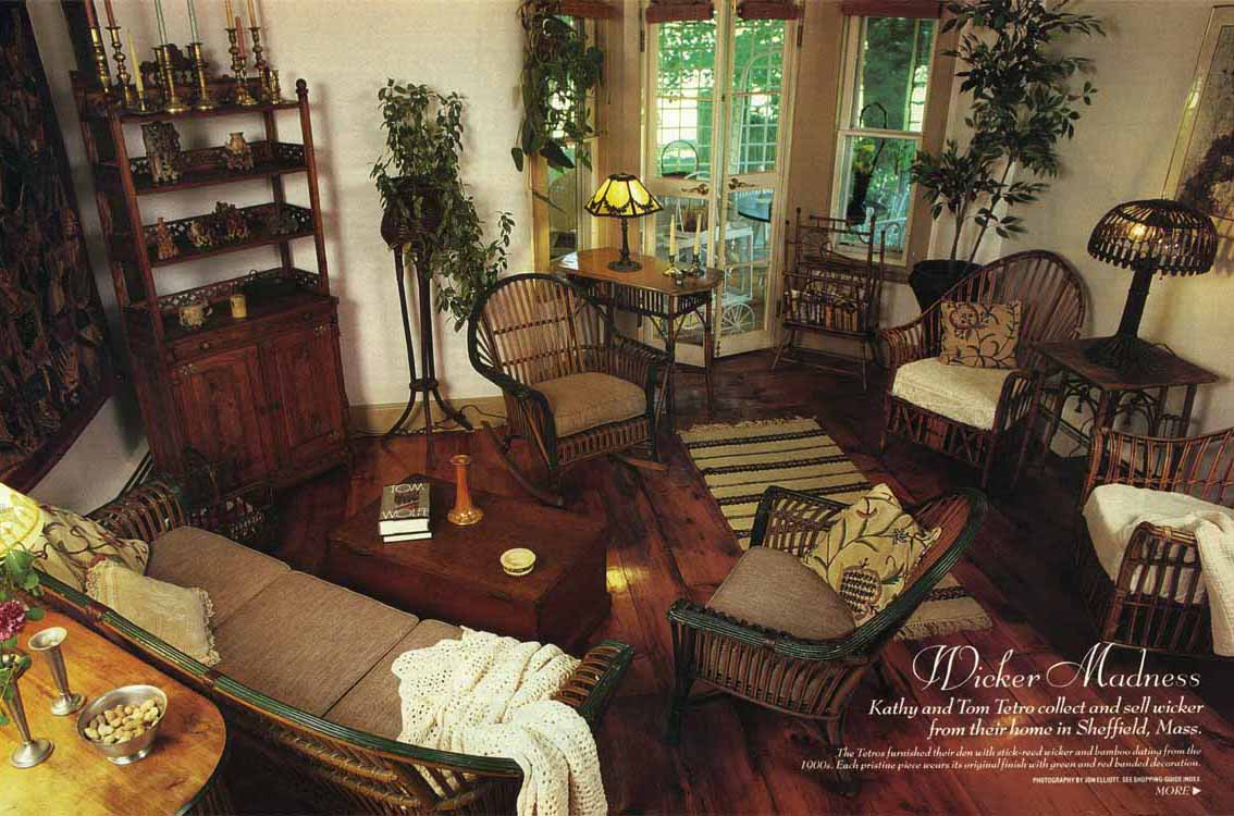 antique wicker