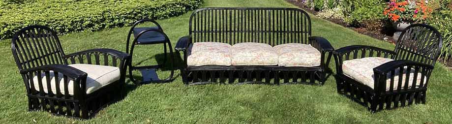 Antique Wicker Set