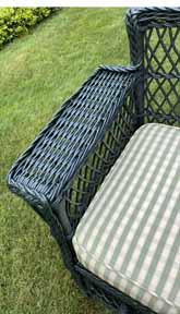 Antique Wicker Sofa