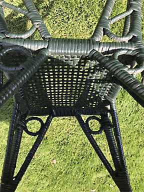 Antique Wicker Table