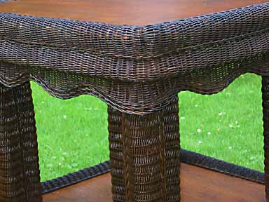 Antique Wicker Table
