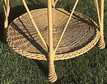 Antique Wicker Tables