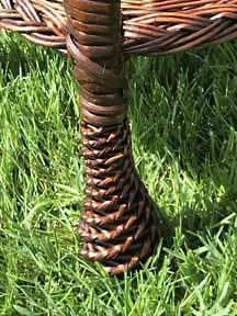 Antique Wicker Table