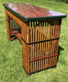 Antique Wicker Table