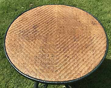 Antique Wicker Table