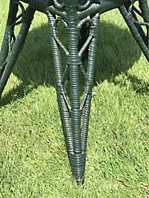 Antique Wicker Table