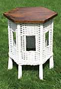 Antique Wicker Table