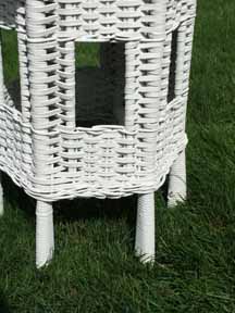 Antique Wicker Table