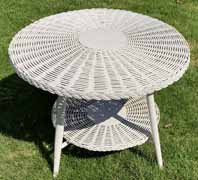 Antique Wicker Table