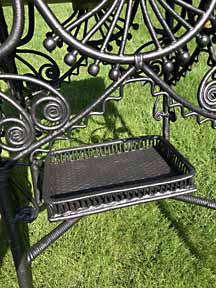Antique Wicker Table