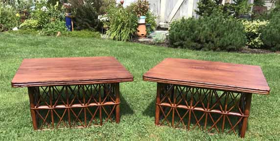 Antique Wicker Table